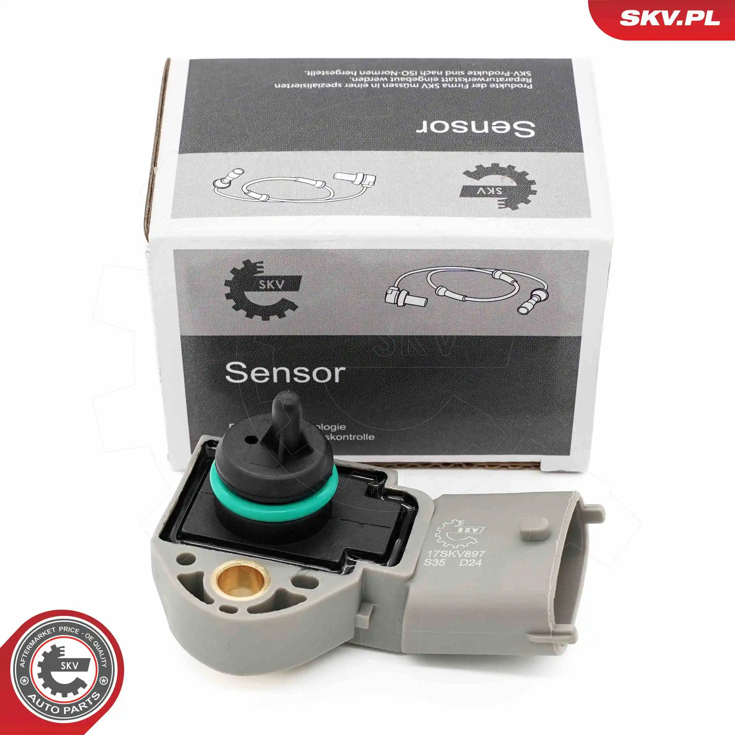 Sensor, intake manifold pressure 17SKV897