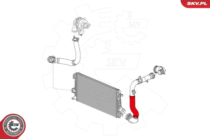 Charge Air Hose 24SKV973
