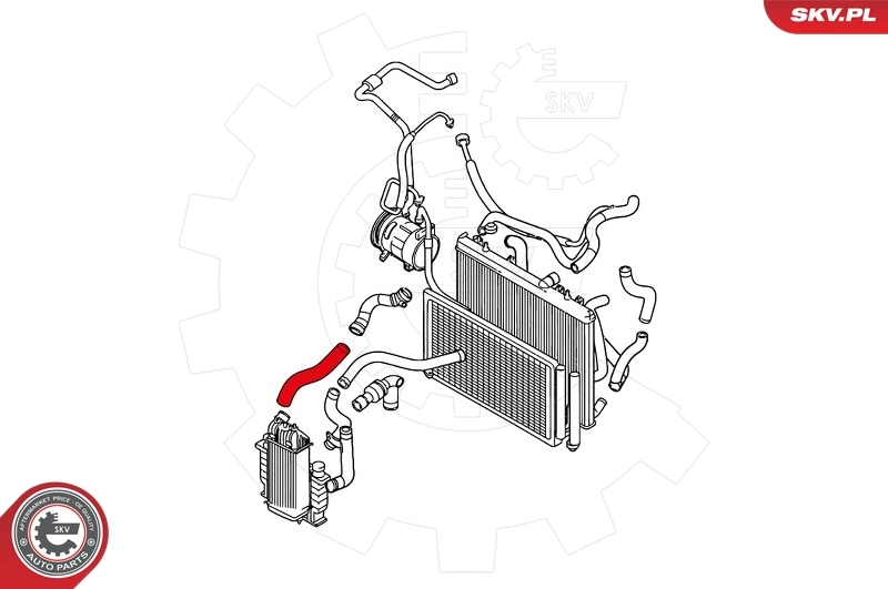 Charge Air Hose 24SKV885