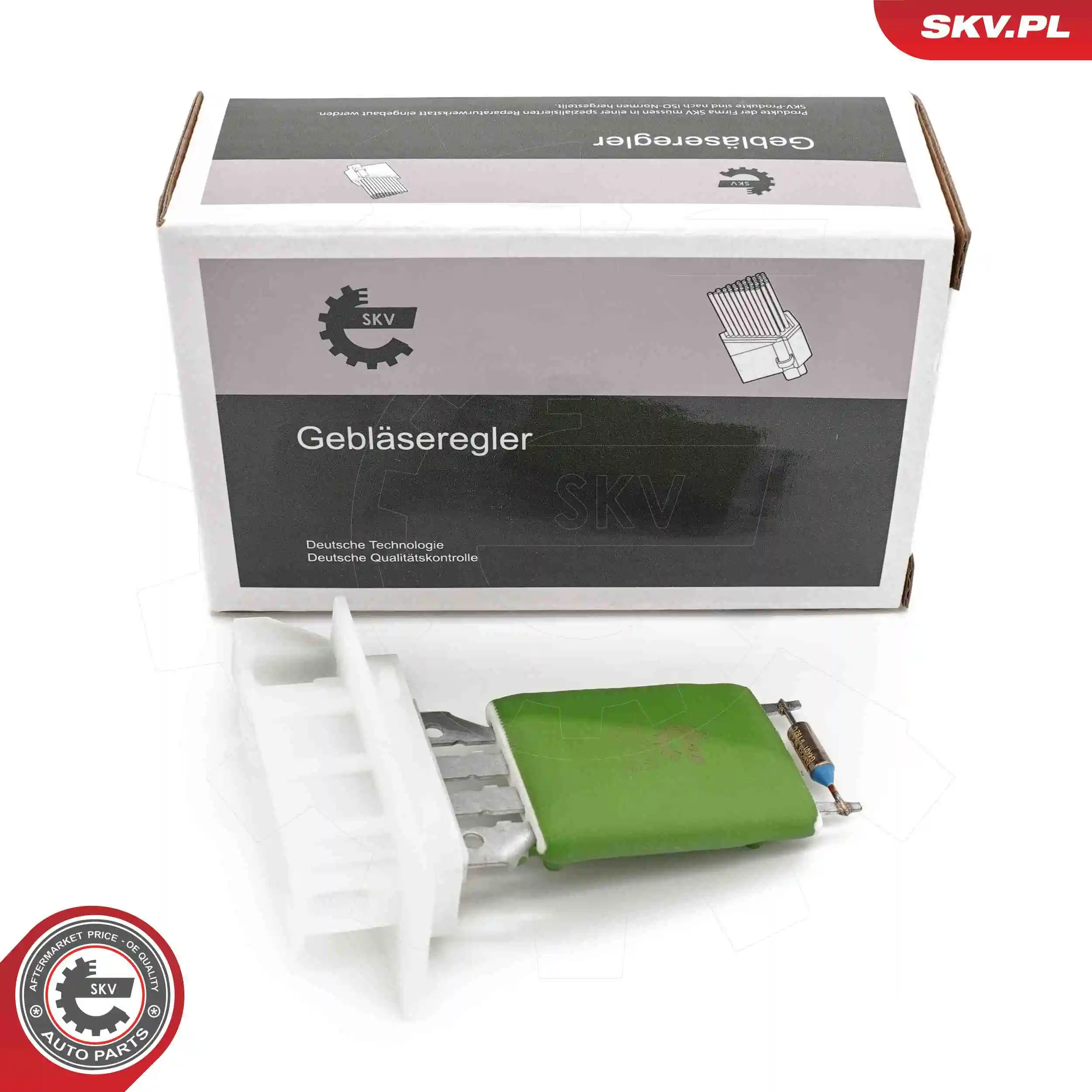 Resistor, interior blower 95SKV081