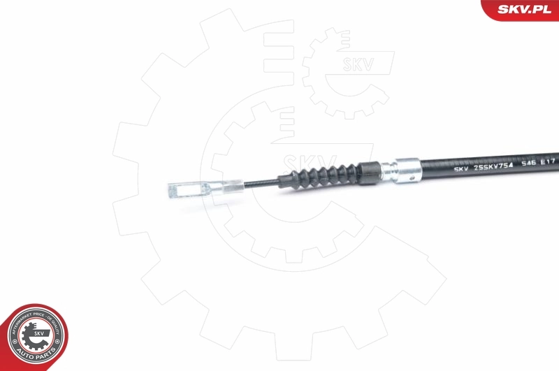 Cable Pull, parking brake 25SKV754