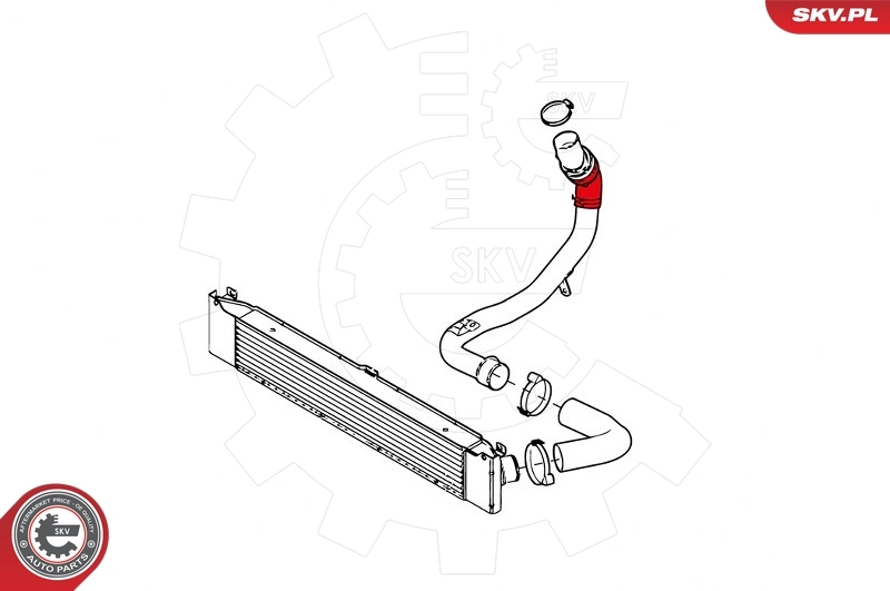 Charge Air Hose 24SKV976