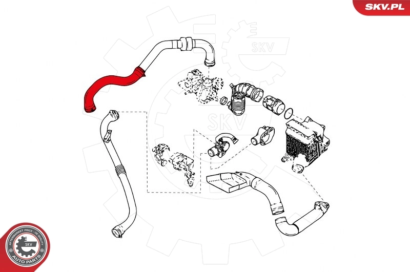 أنبوب سحب الهواء 24SKV843