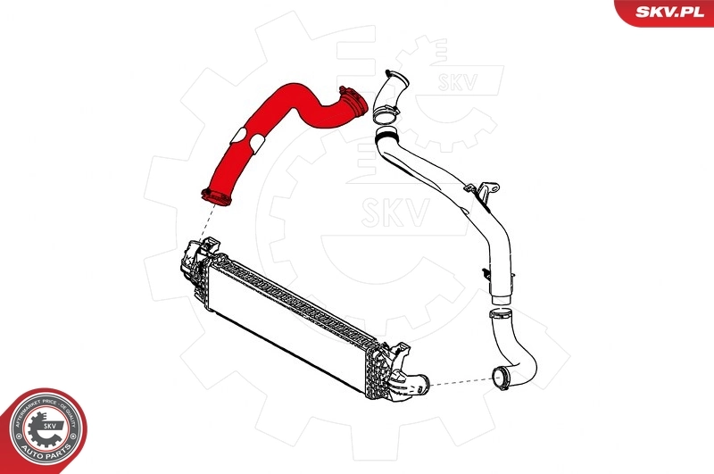 Charge Air Hose 24SKV897