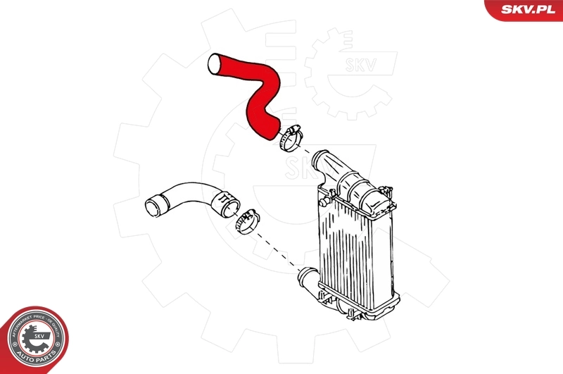 Charge Air Hose 24SKV162