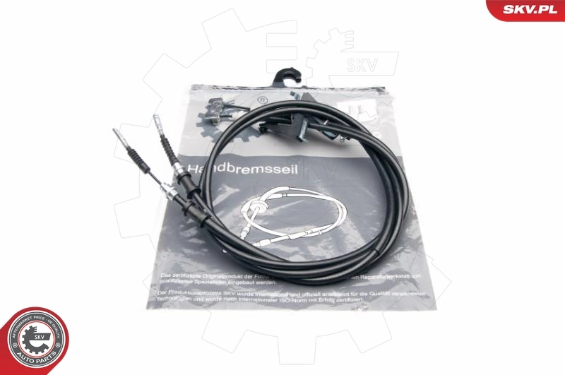 Cable Pull, parking brake 25SKV168