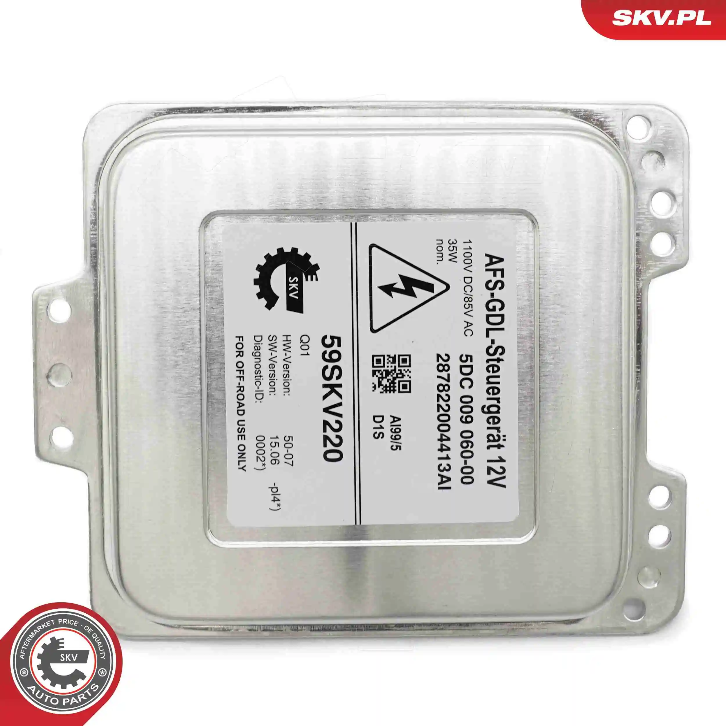 Control Unit, lights 59SKV220