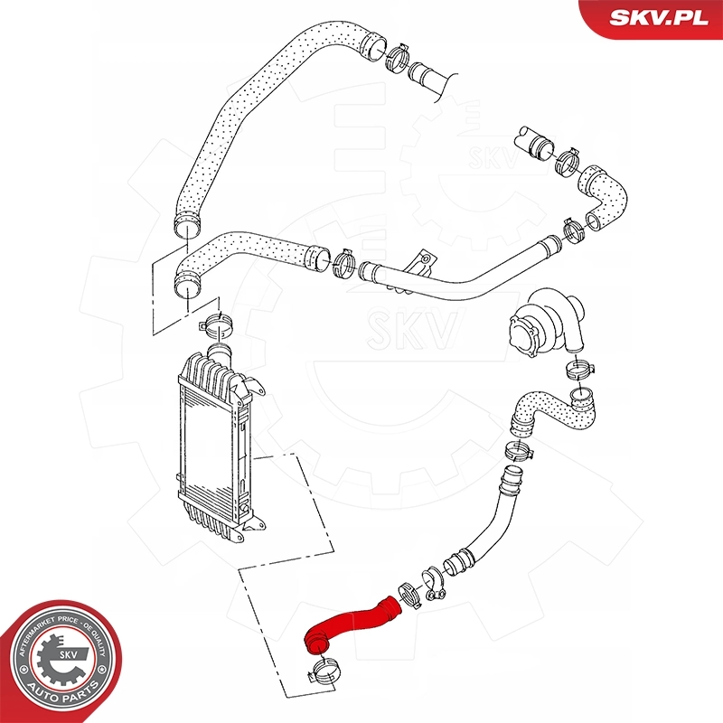 Charge Air Hose 24SKV535