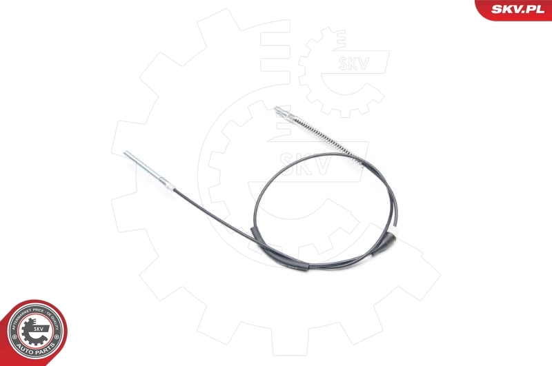 Cable Pull, parking brake 25SKV984
