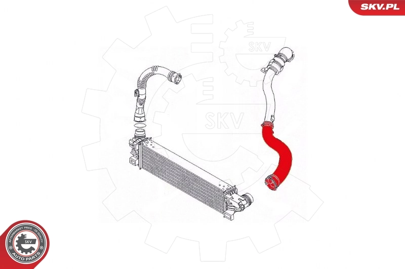 Charge Air Hose 24SKV796