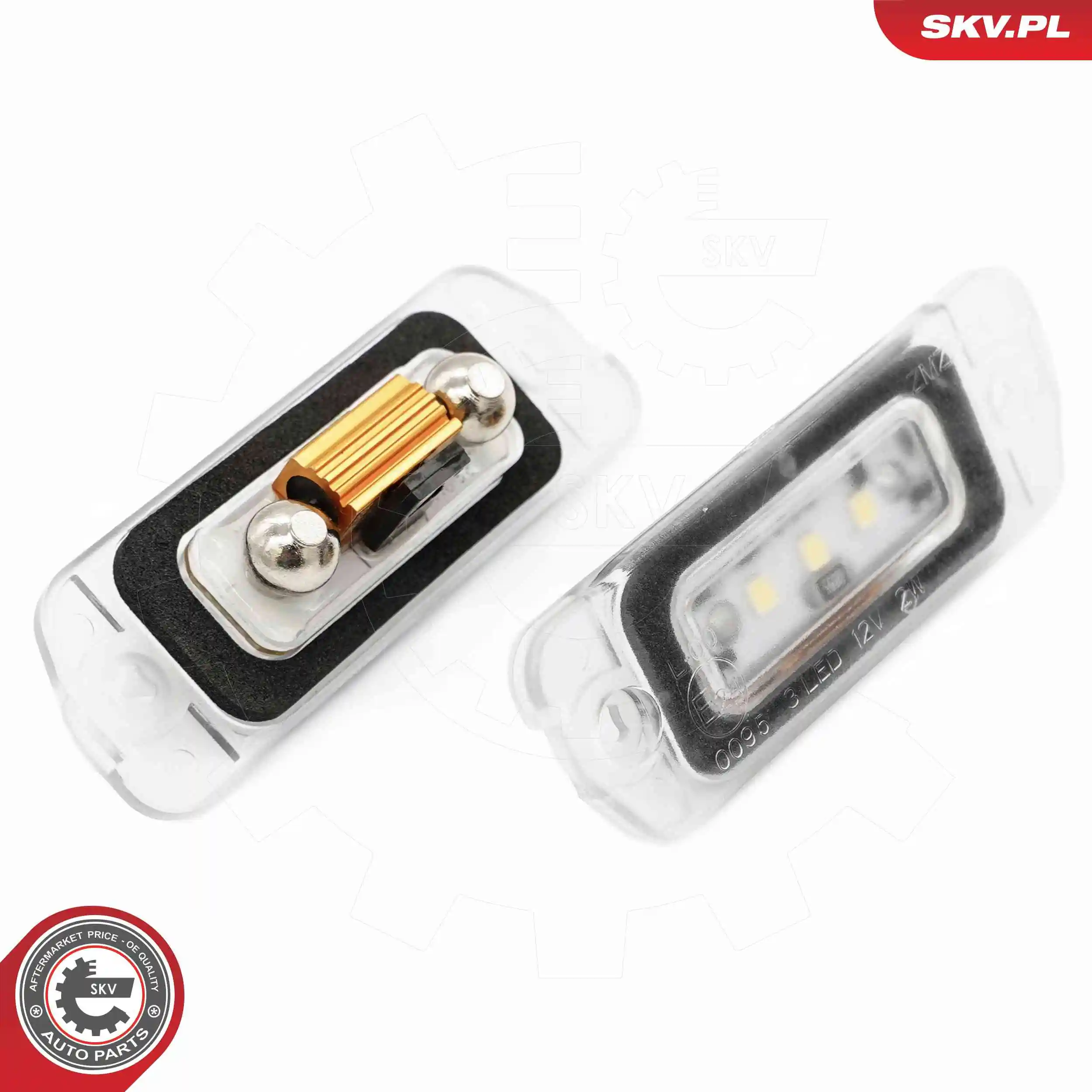 Licence Plate Light 72SKV535