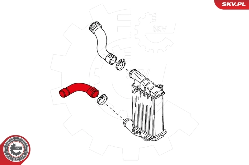 Charge Air Hose 24SKV170