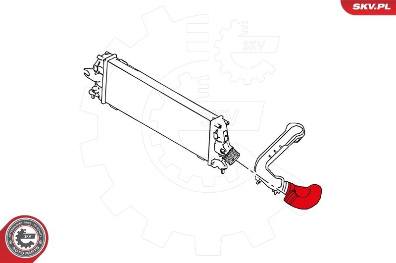 Charge Air Hose 24SKV210