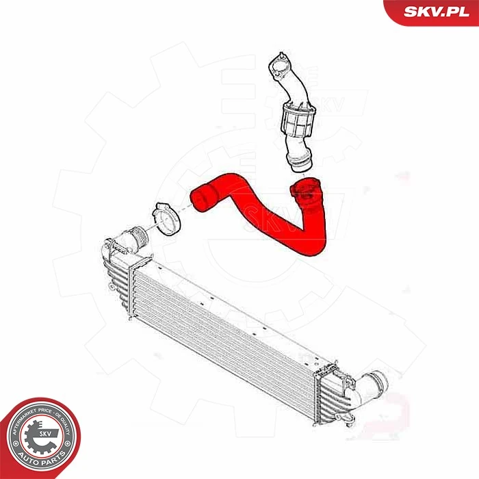 Charge Air Hose 43SKV473