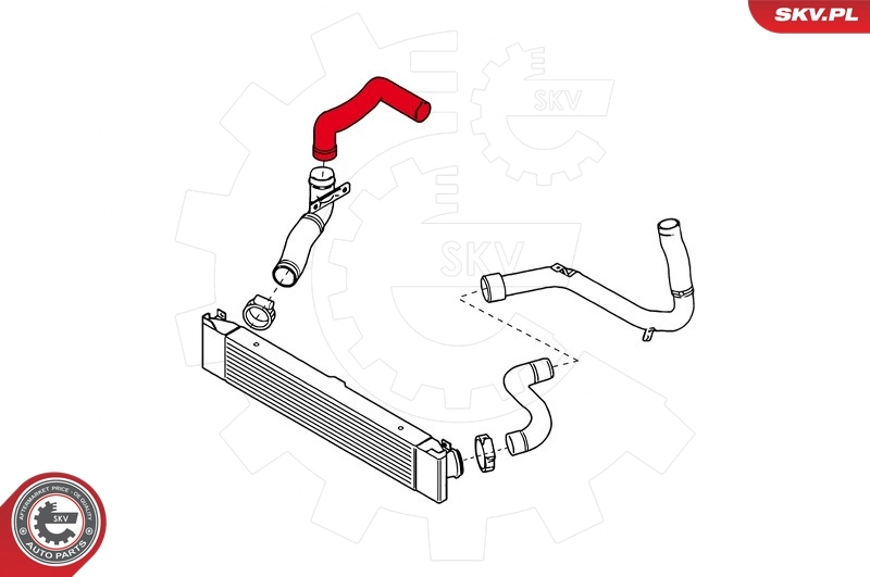 Charge Air Hose 24SKV906