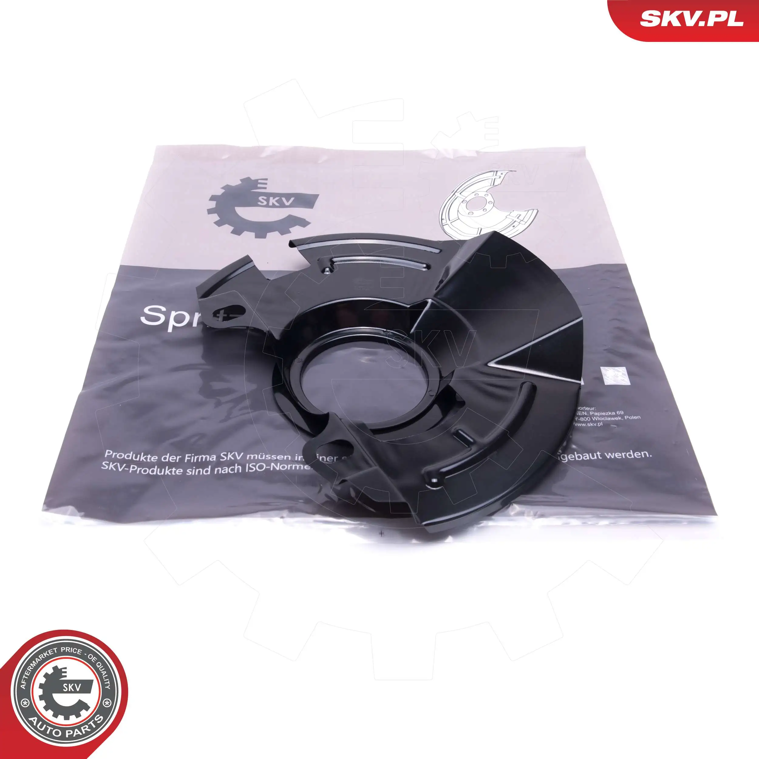 Splash Guard, brake disc 57SKV202