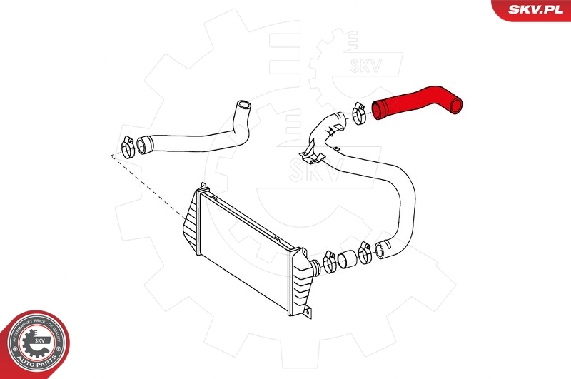 Charge Air Hose 24SKV753