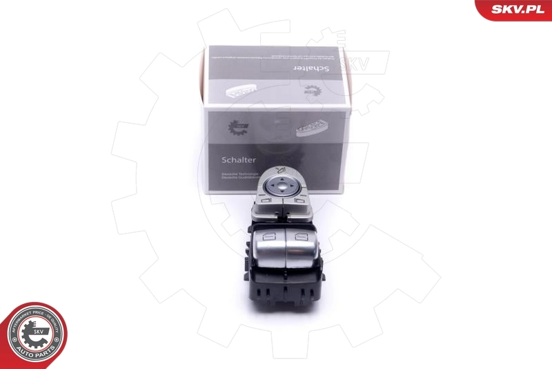 Switch, exterior rearview mirror adjustment 37SKV178