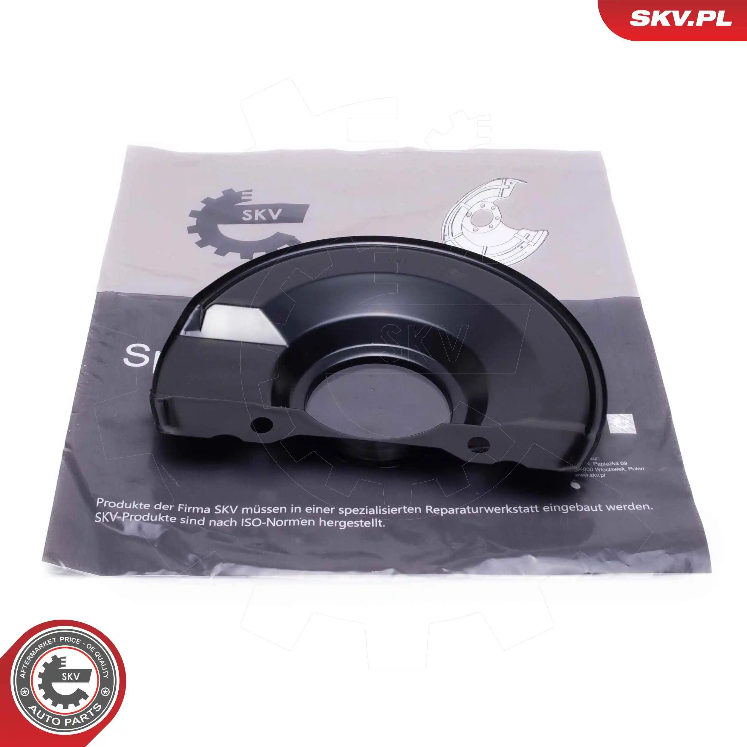 Splash Guard, brake disc 57SKV260