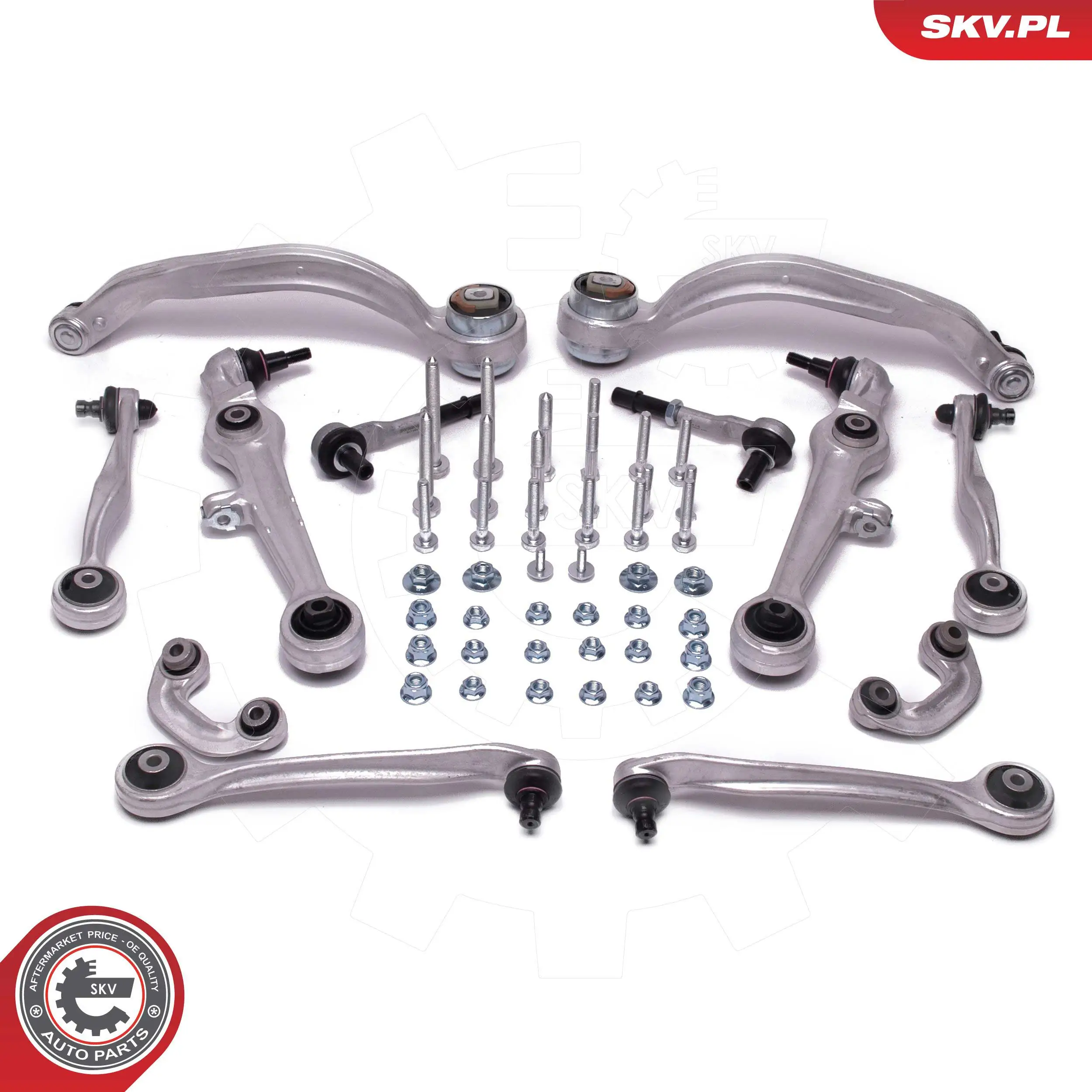 Control/Trailing Arm Kit, wheel suspension 04SKV700