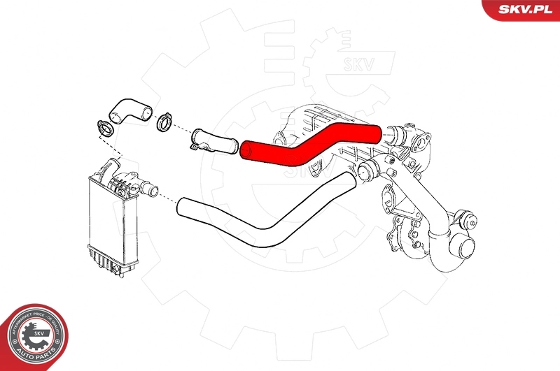 Charge Air Hose 24SKV567
