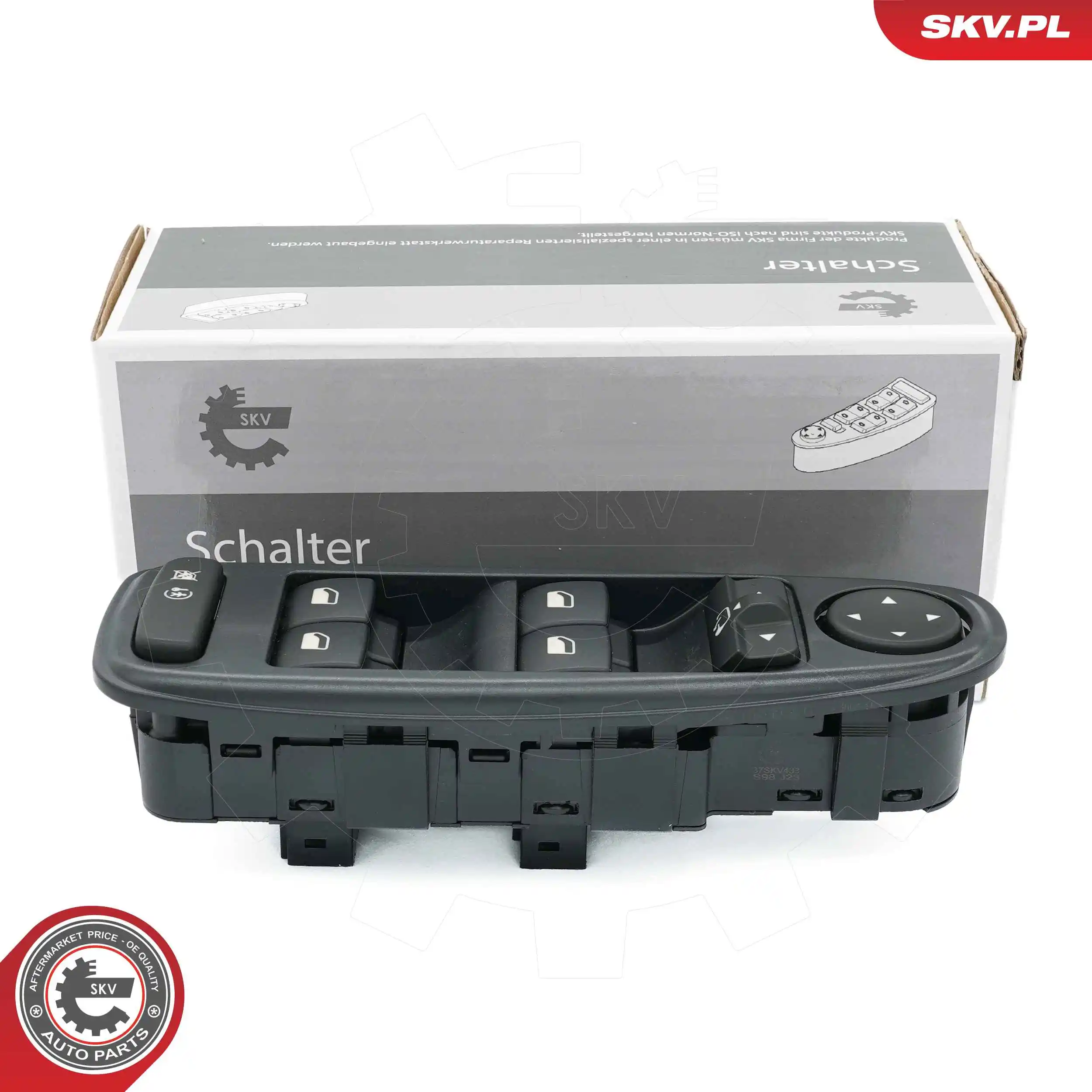 Switch, window regulator 37SKV433