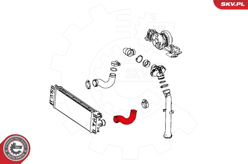 Charge Air Hose 24SKV671