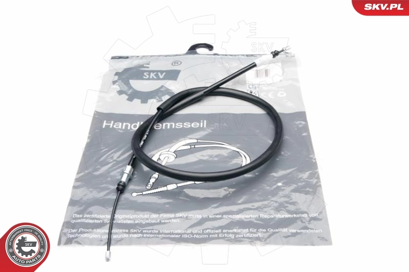 Cable Pull, parking brake 25SKV396