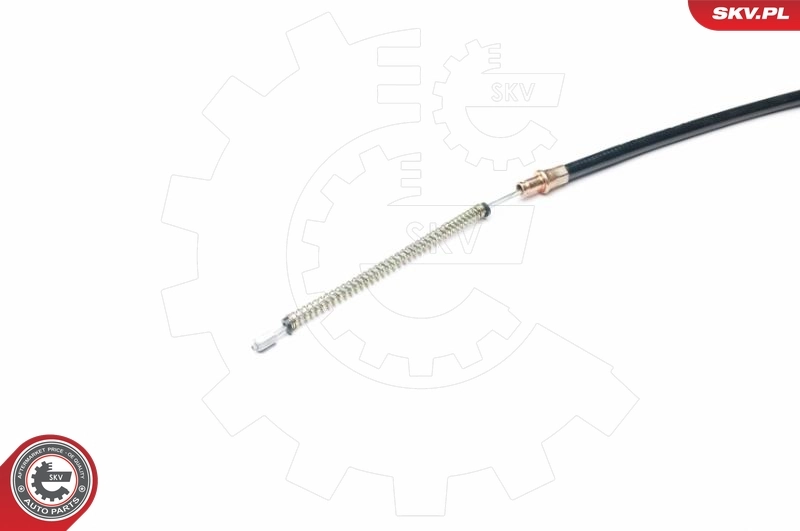 Cable Pull, parking brake 25SKV556