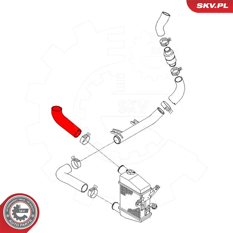 Charge Air Hose 54SKV007