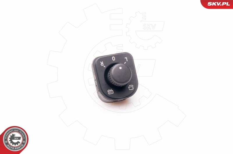Switch, exterior rearview mirror adjustment 37SKV602