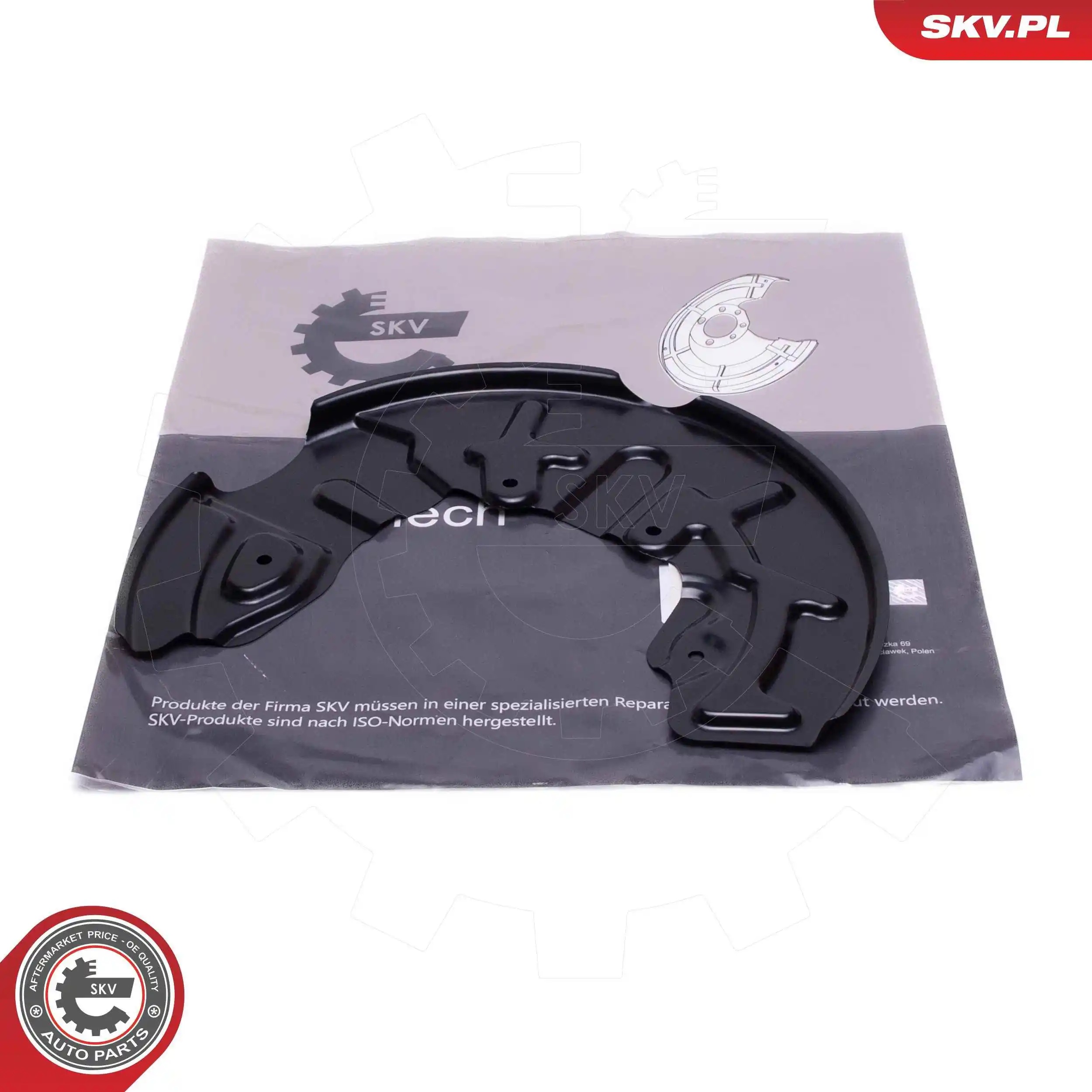 Splash Guard, brake disc 57SKV255