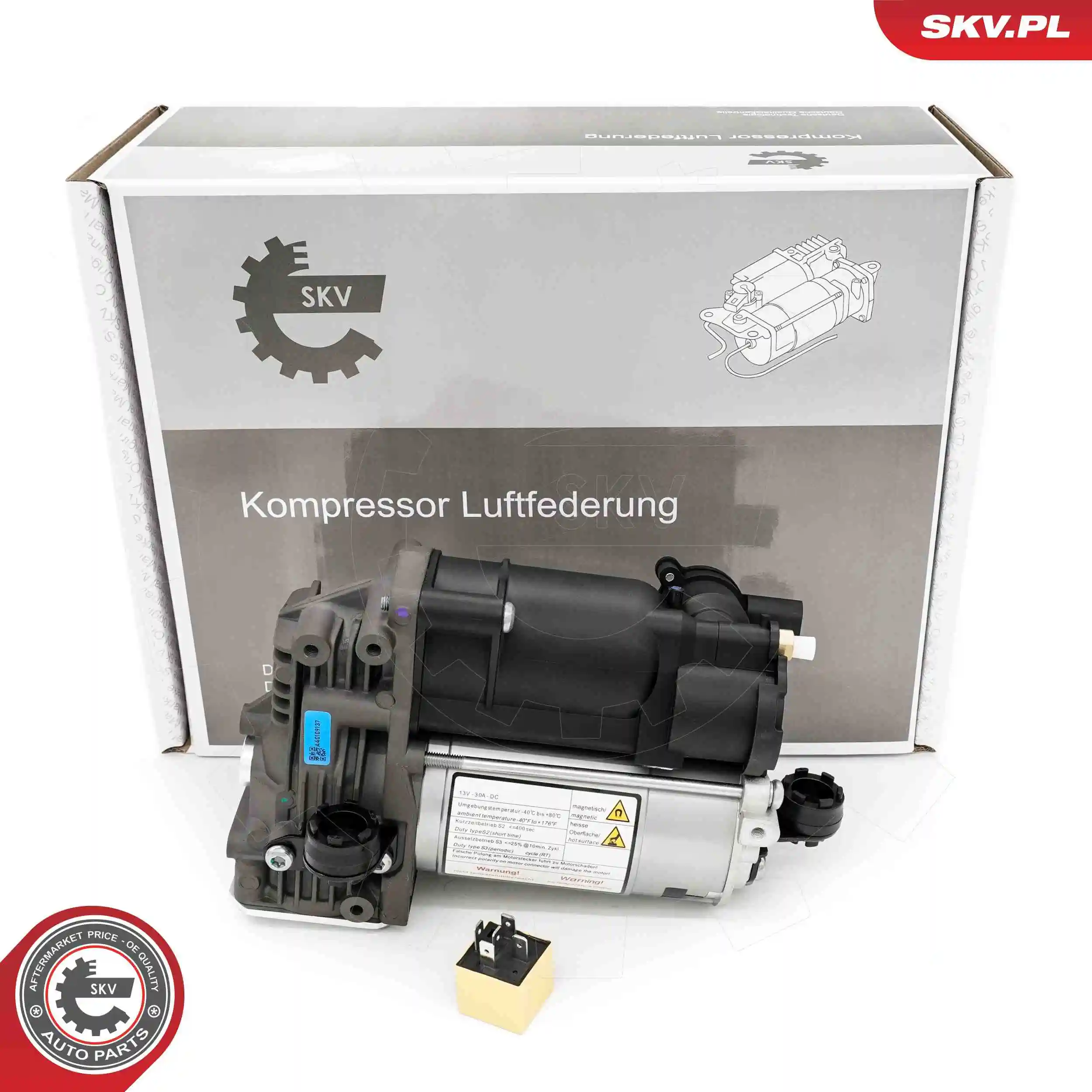 Compressor, compressed-air system 58SKV501