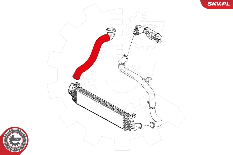 Charge Air Hose 24SKV953