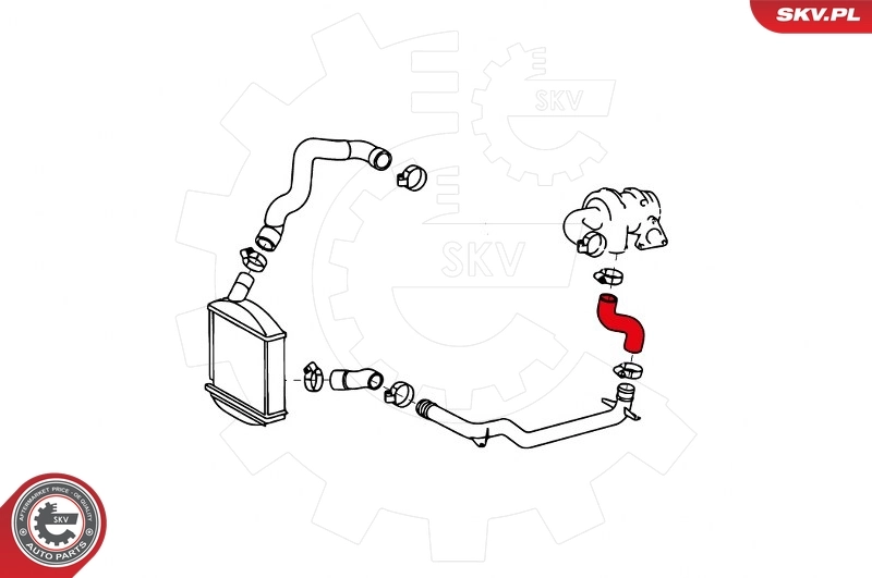 Charge Air Hose 24SKV703