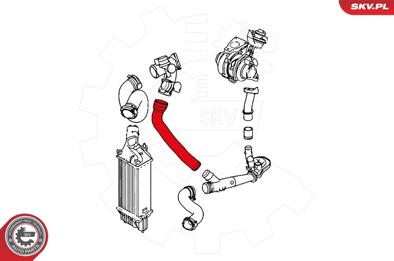 Charge Air Hose 24SKV790