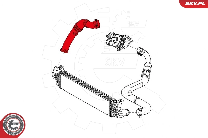 Charge Air Hose 24SKV866