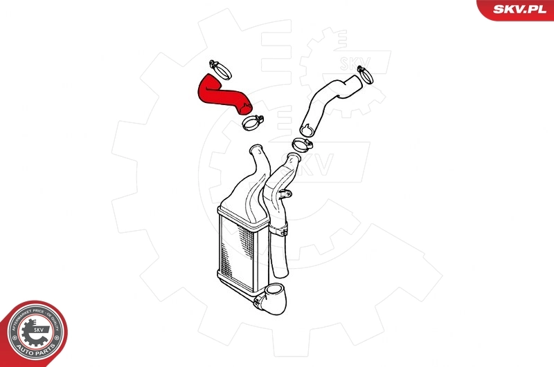 Charge Air Hose 24SKV842