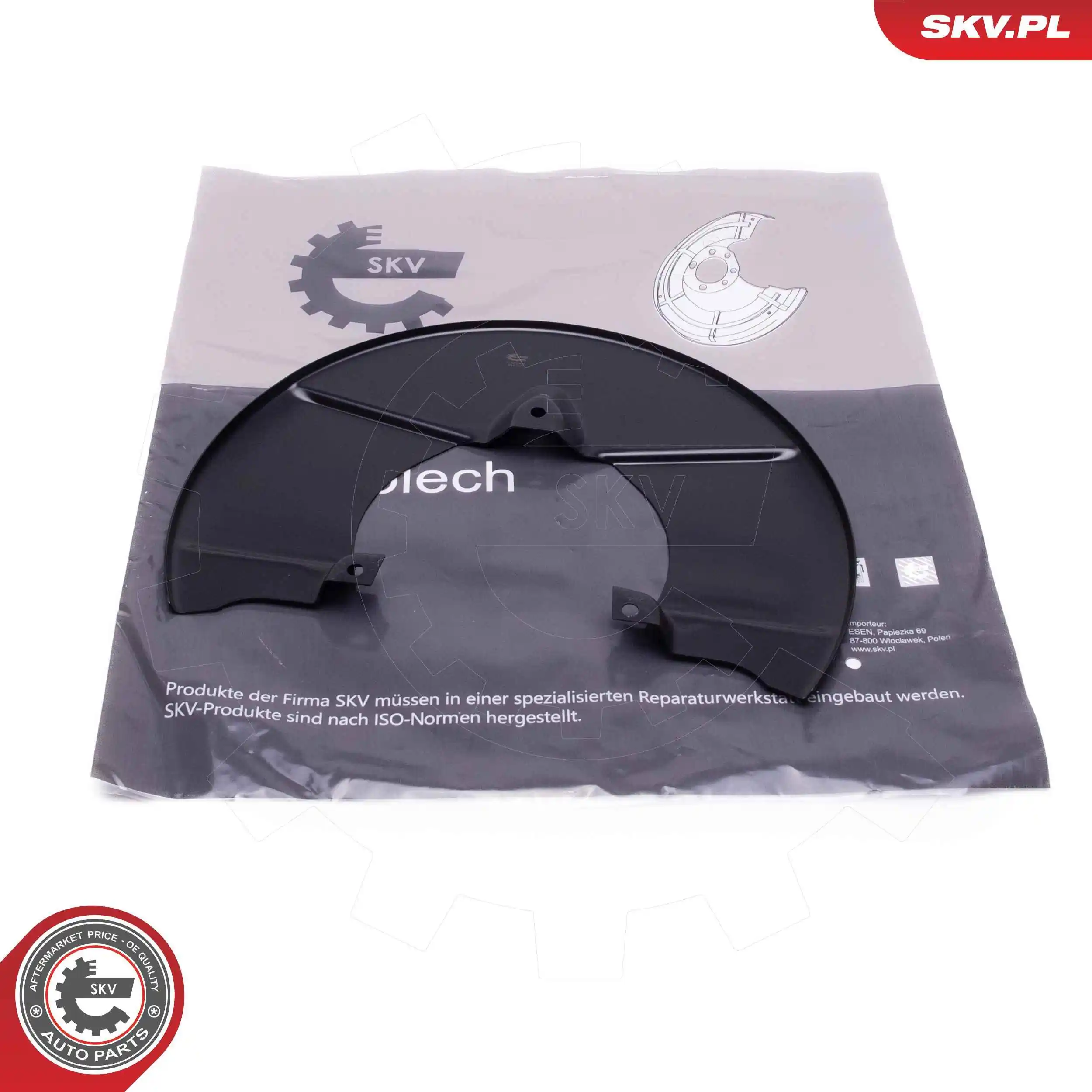Splash Guard, brake disc 57SKV008