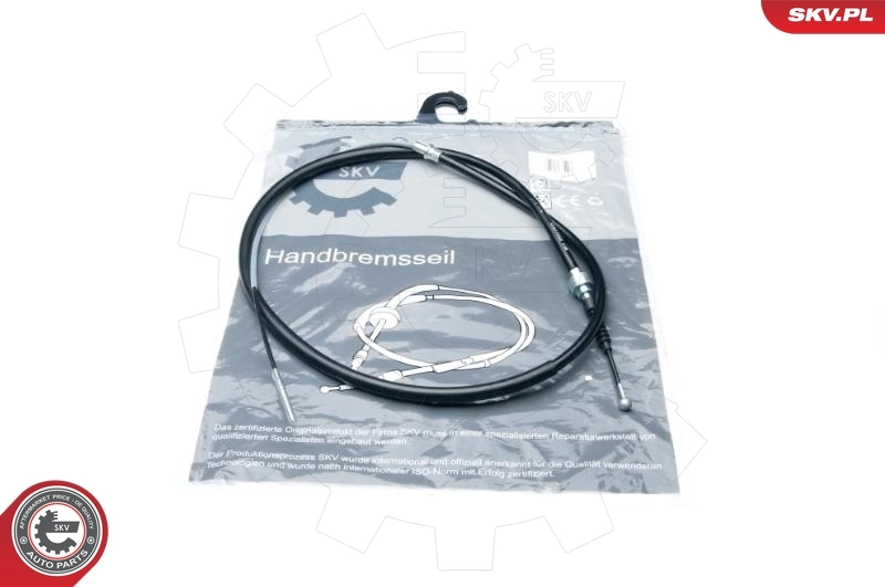 Cable Pull, parking brake 25SKV606