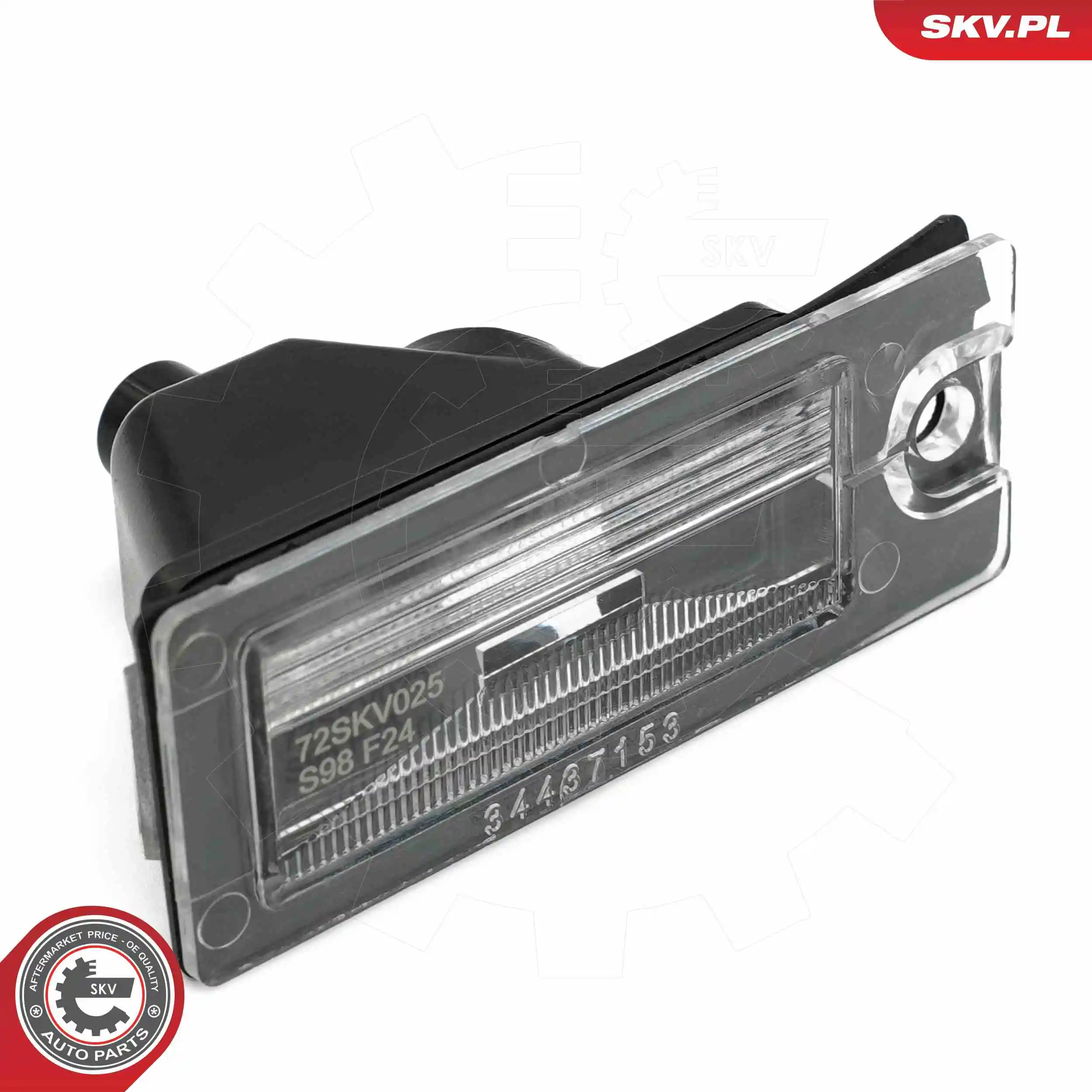 Licence Plate Light 72SKV025