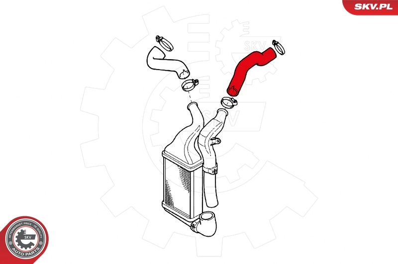 Charge Air Hose 24SKV867
