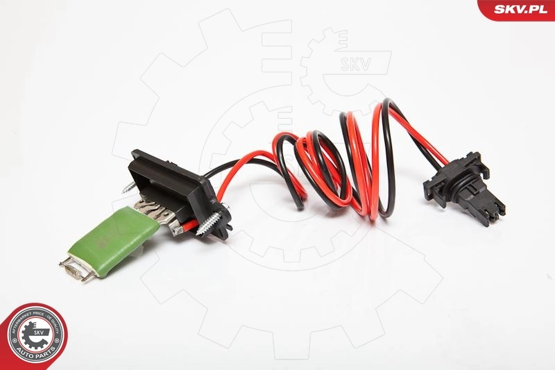 Resistor, interior blower 95SKV046