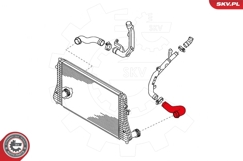 Charge Air Hose 24SKV763