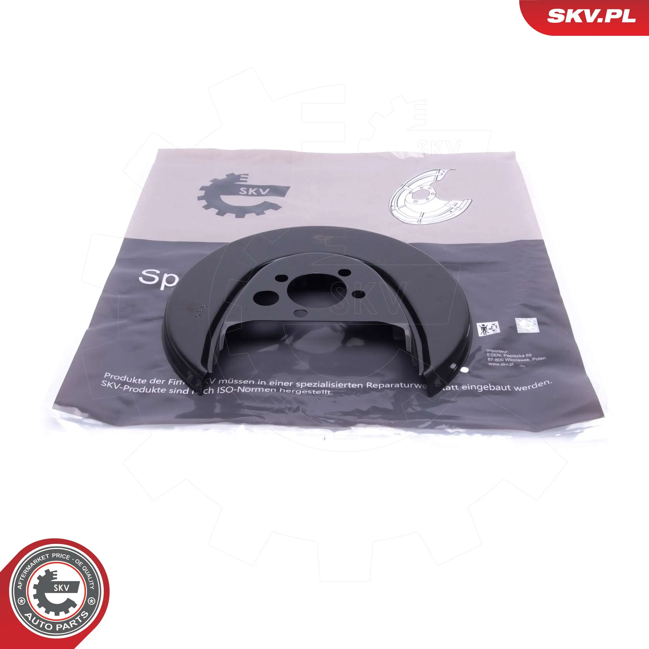Splash Guard, brake disc 57SKV714