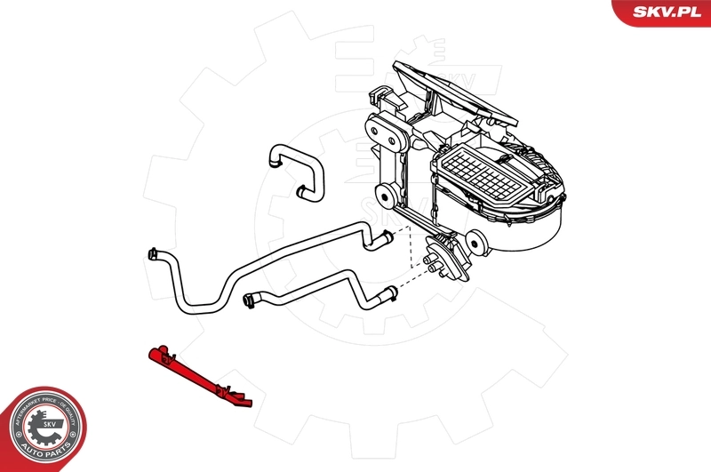 Radiator Hose 24SKV286