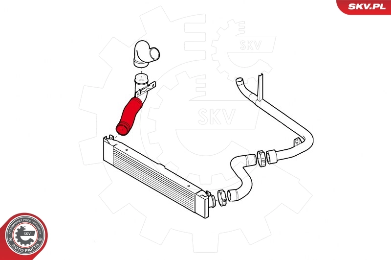 Charge Air Hose 24SKV782