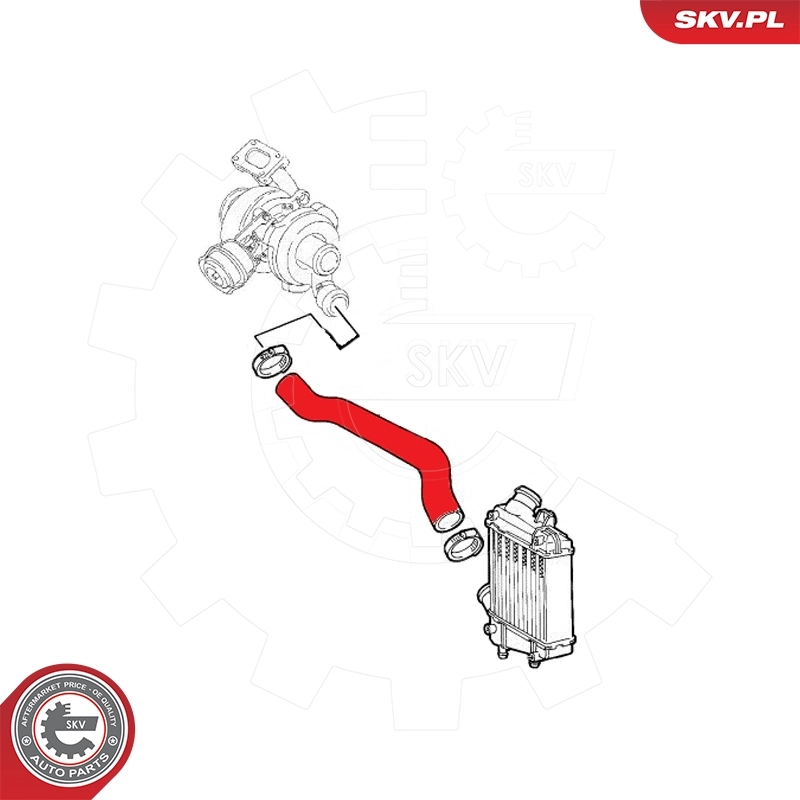 Charge Air Hose 24SKV538