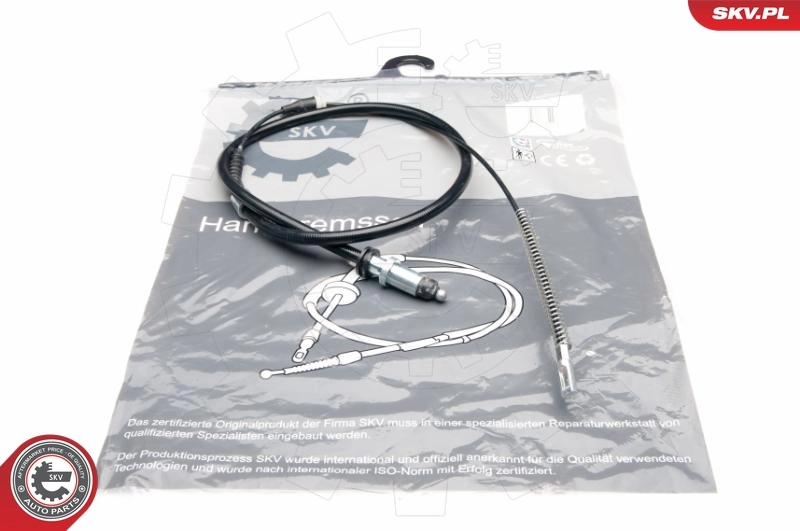 Cable Pull, parking brake 25SKV983