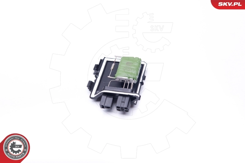 Resistor, interior blower 95SKV078